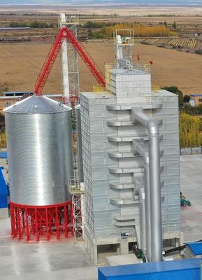 Τεχνολογία με δίπλωμα ευρεσιτεχνίας Μηχανή στεγνωτήρα καλαμποκιού εξοικονόμησης ενέργειας με ≤ 2% ανισότητα στεγνώσεως και φιλική προς το περιβάλλον θέρμανση φυσικού αερίου