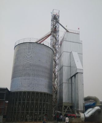 Μηχάνημα Στεγνωτηρίου Καλαμποκιού Υψηλής Χωρητικότητας με Θέρμανση Καθαρού Θερμού Αέρα