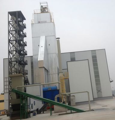 Αποδεδειγμένη παγκόσμια επιτυχία εμπιστοσύνης από τους πελάτες στη Βενεζουέλα Η μηχανή στεγνωτήρα ρυζιού με τεχνολογία ξήρανσης και θέρμανσης σε πολλά στάδια